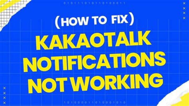 How do I turn off KakaoTalk notifications?