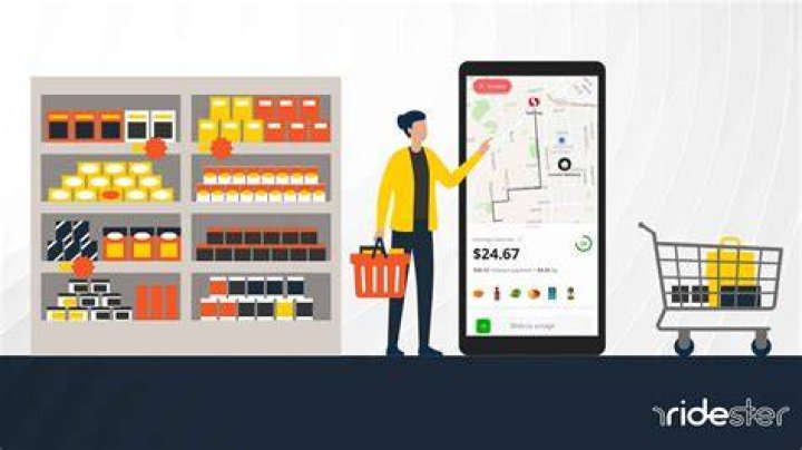 How do Instacart shoppers pay for groceries?