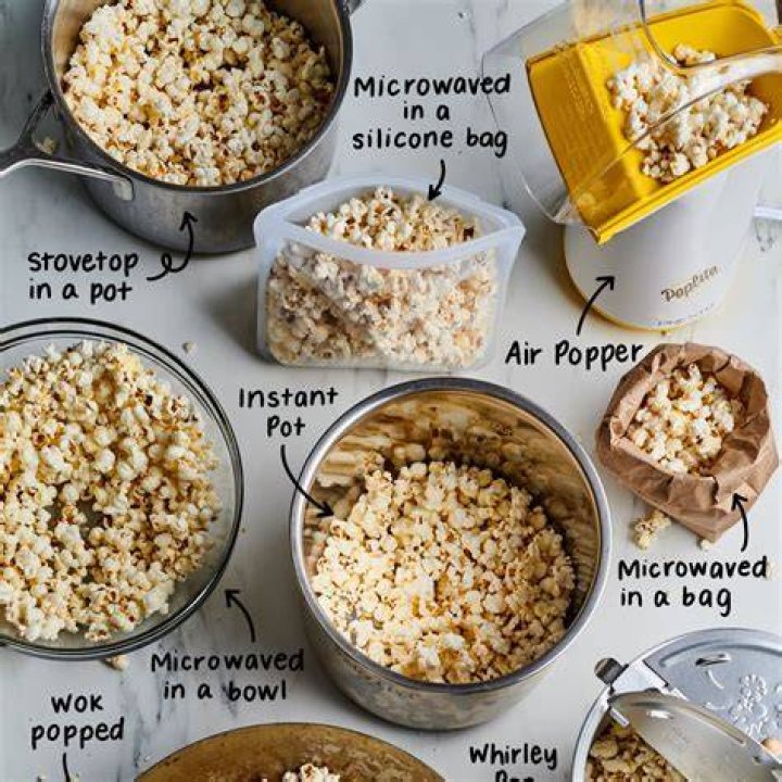 How do you add butter to air popped popcorn?