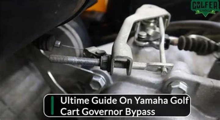 How do you bypass the governor on a golf cart?