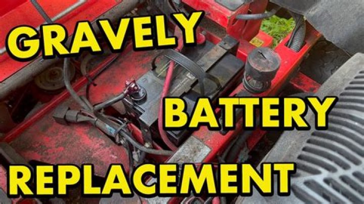 How do you charge a zero turn mower battery?