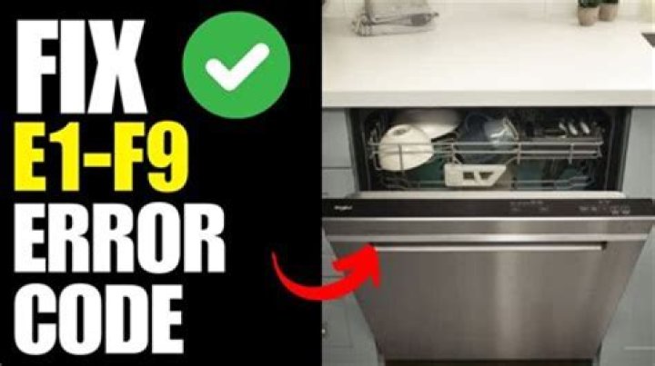 How do you clear the code on a whirlpool F9?