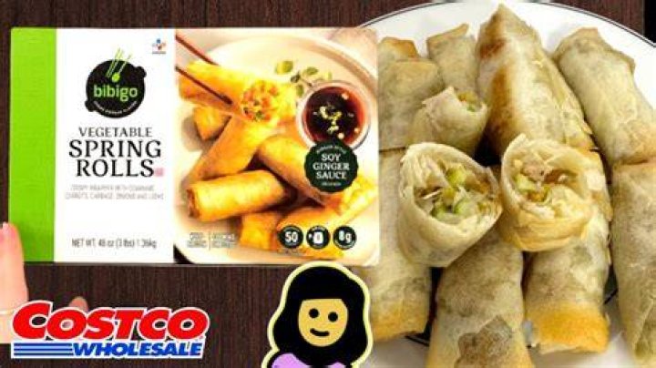 How do you cook Costco spring rolls in Airfryer?