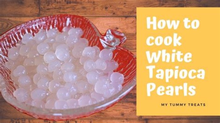 How do you cook tapioca pearls?