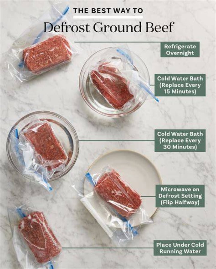 How do you defrost frozen garlic?