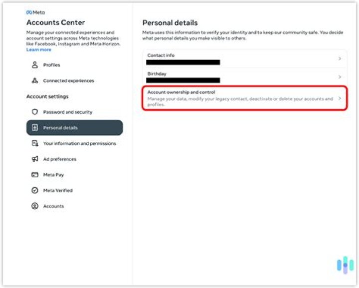 How do you delete a second Instagram account?