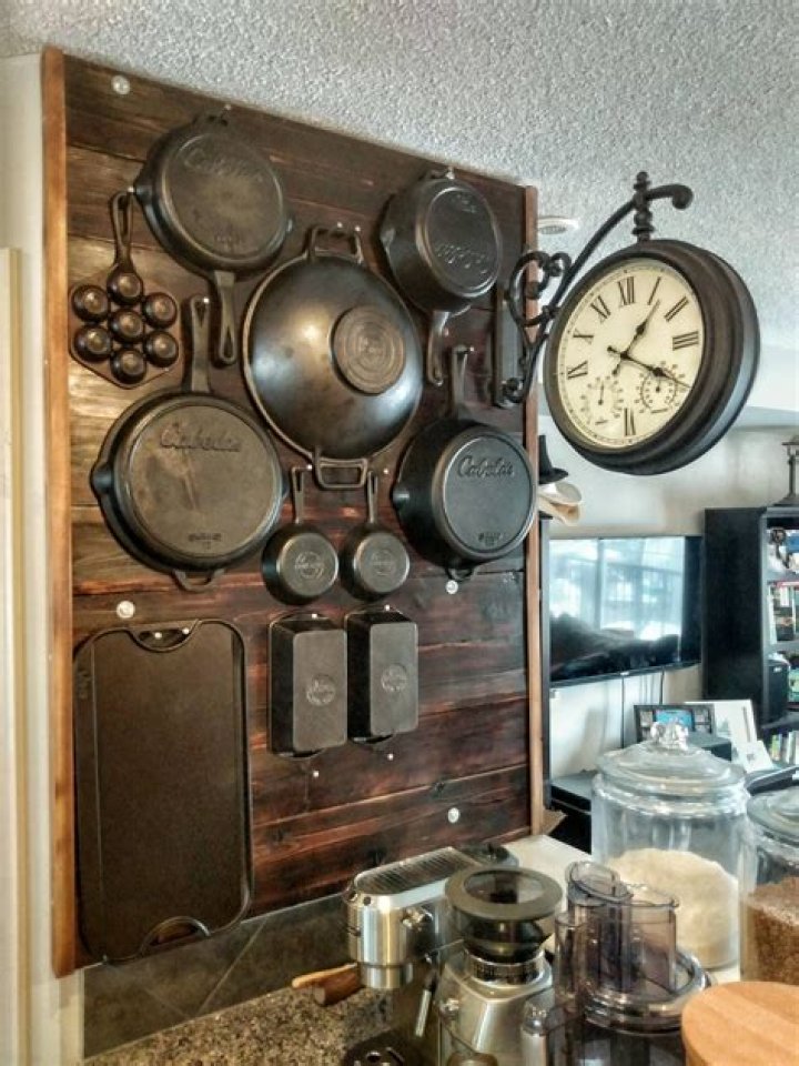 How do you display cast iron?