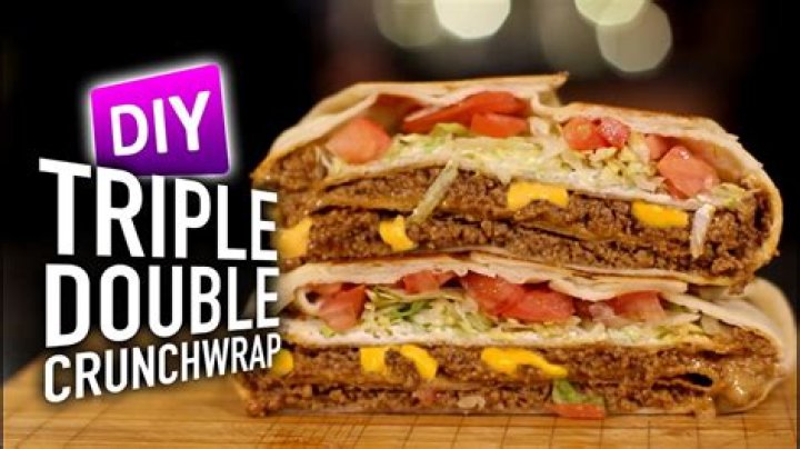 How do you do a triple double crunchwrap?