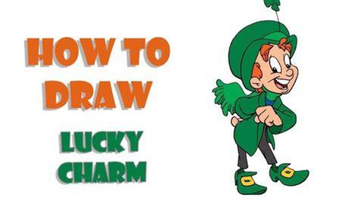 How do you draw Lucky Charms guy?