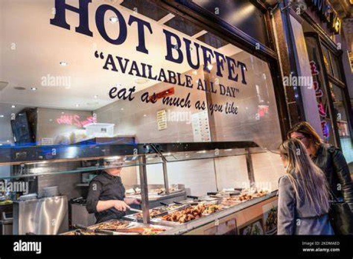 How do you eat as much as you can at a buffet?