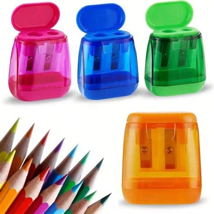 How do you fix a jammed manual pencil sharpener?