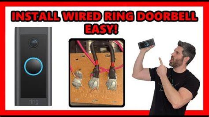 How do you fix a wired doorbell?