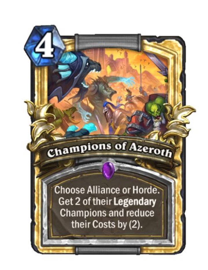 How do you get champions of Azeroth reputation?