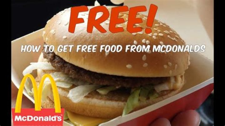 How do you get free mcdonalds food in 2021?