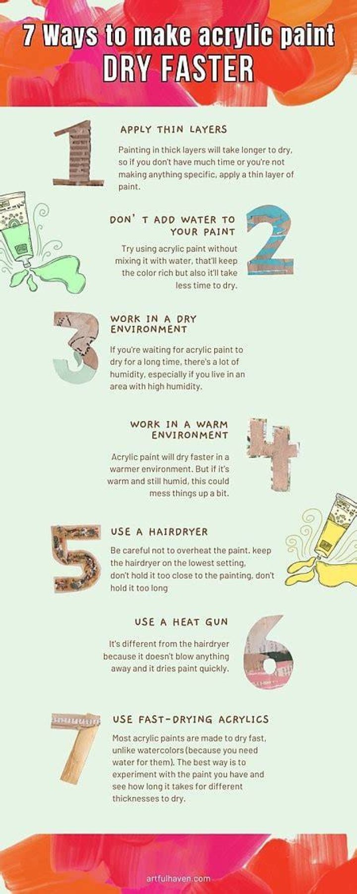 How do you get paint to dry faster?