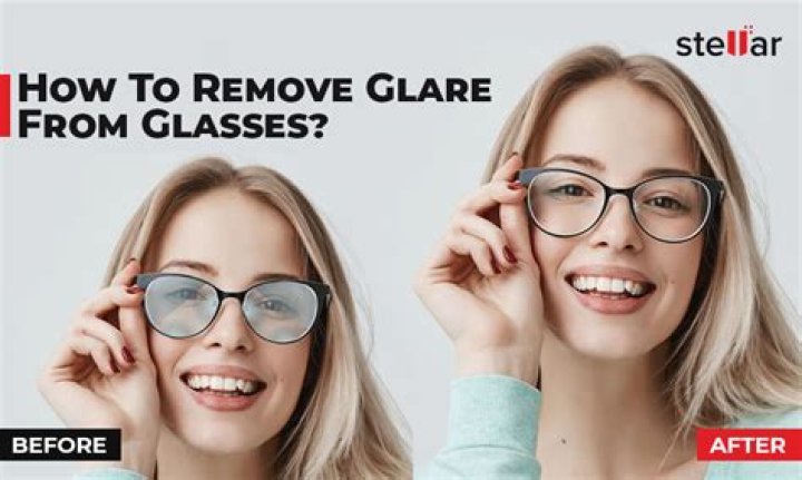 How do you get rid of eye glare on iPhone?