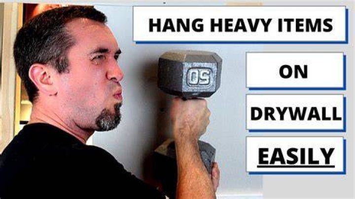 How do you hang something heavy on a stud?