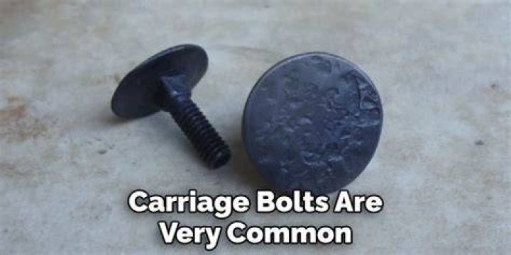 How do you keep carriage bolts from spinning?