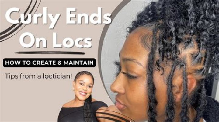 How do you keep the ends of locs Curly?