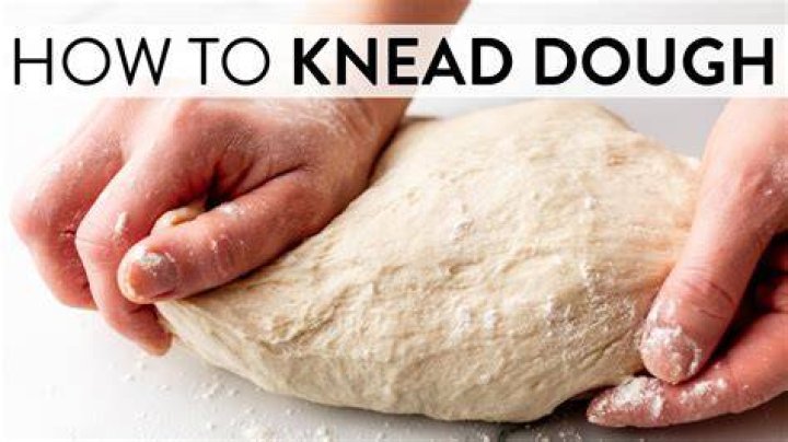 How do you knead in baking?