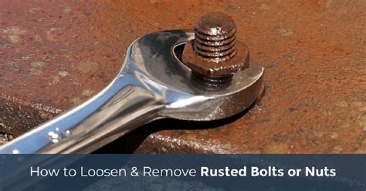 How do you loosen a bolt that won’t budge?