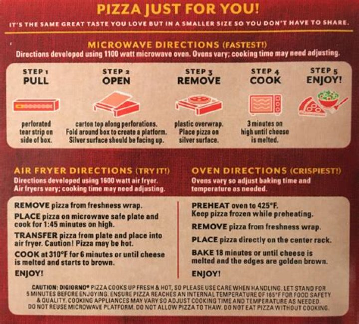 How do you make a DiGiorno pizza not soggy?