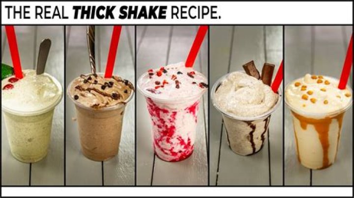 How do you make a thick shake fast?