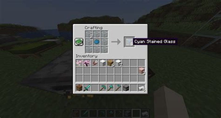 How do you make glass blocks opaque?