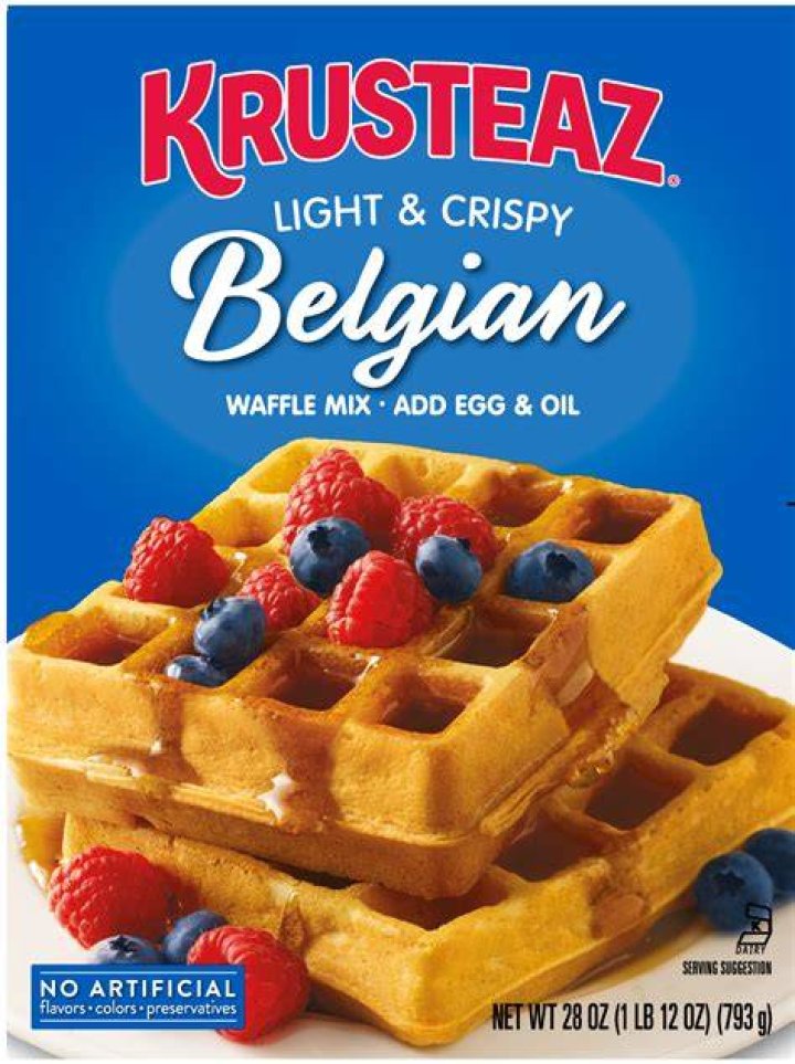 How do you make krusteaz frozen waffles?