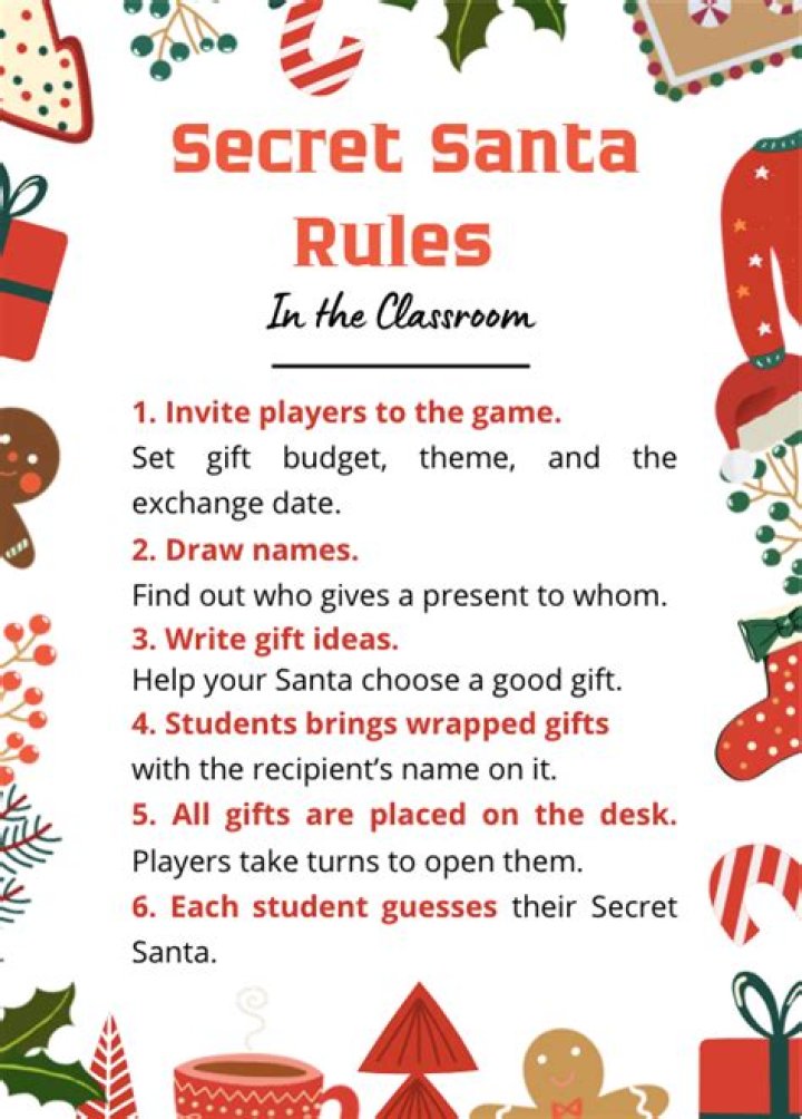How do you make Secret Santa?