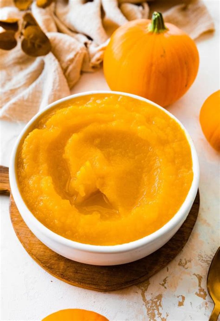 How do you measure pumpkin puree?