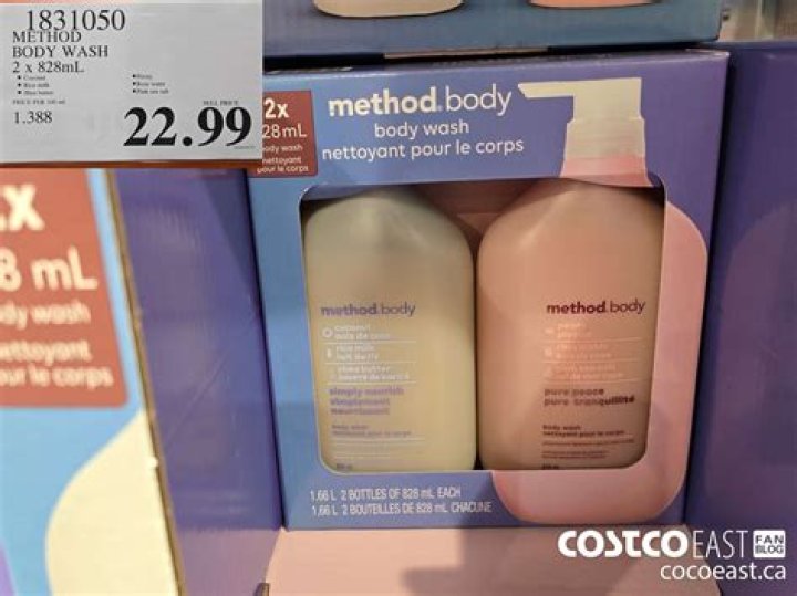How do you open Costco body wash?