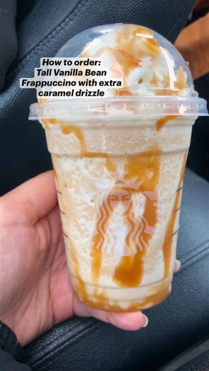 How do you order a birthday cake Frappuccino from Starbucks?