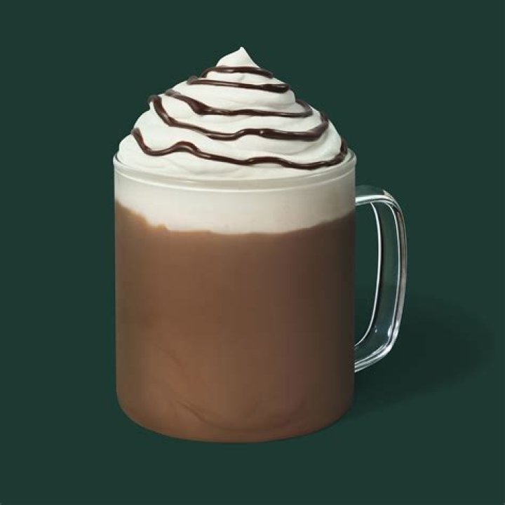 How do you order a frozen hot chocolate from Starbucks?