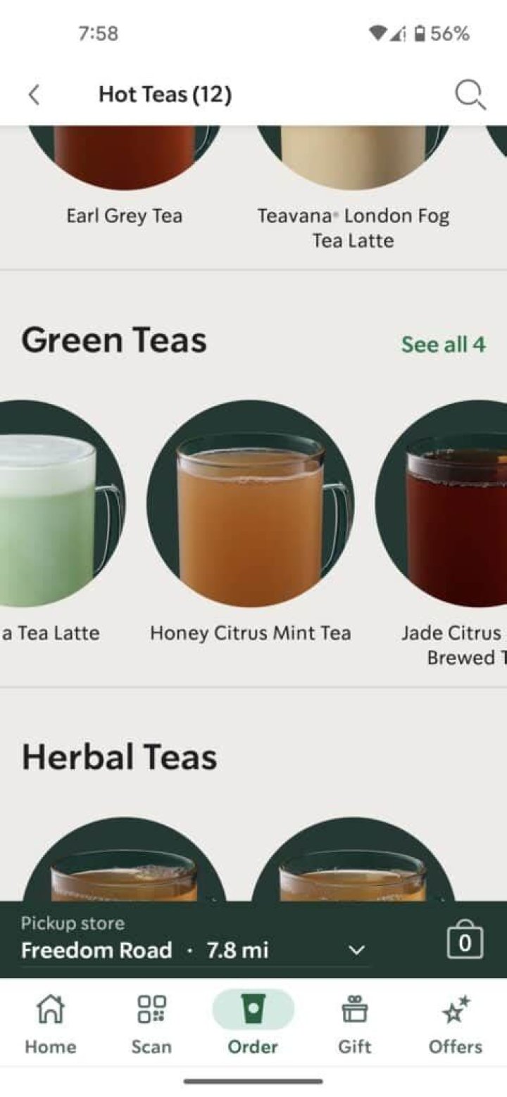 How do you order honey at Starbucks?