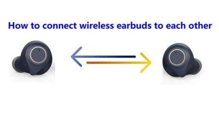 How do you pair wireless earbuds together?