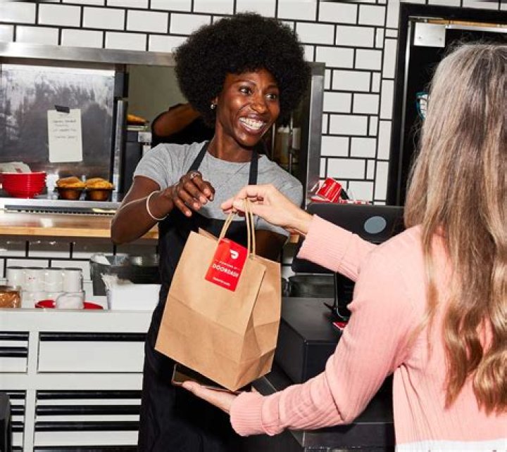 How do you pick up DoorDash at Zaxby’s?