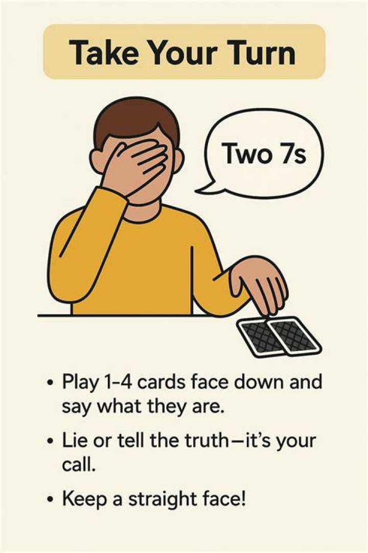 How do you play BS with 3 people?