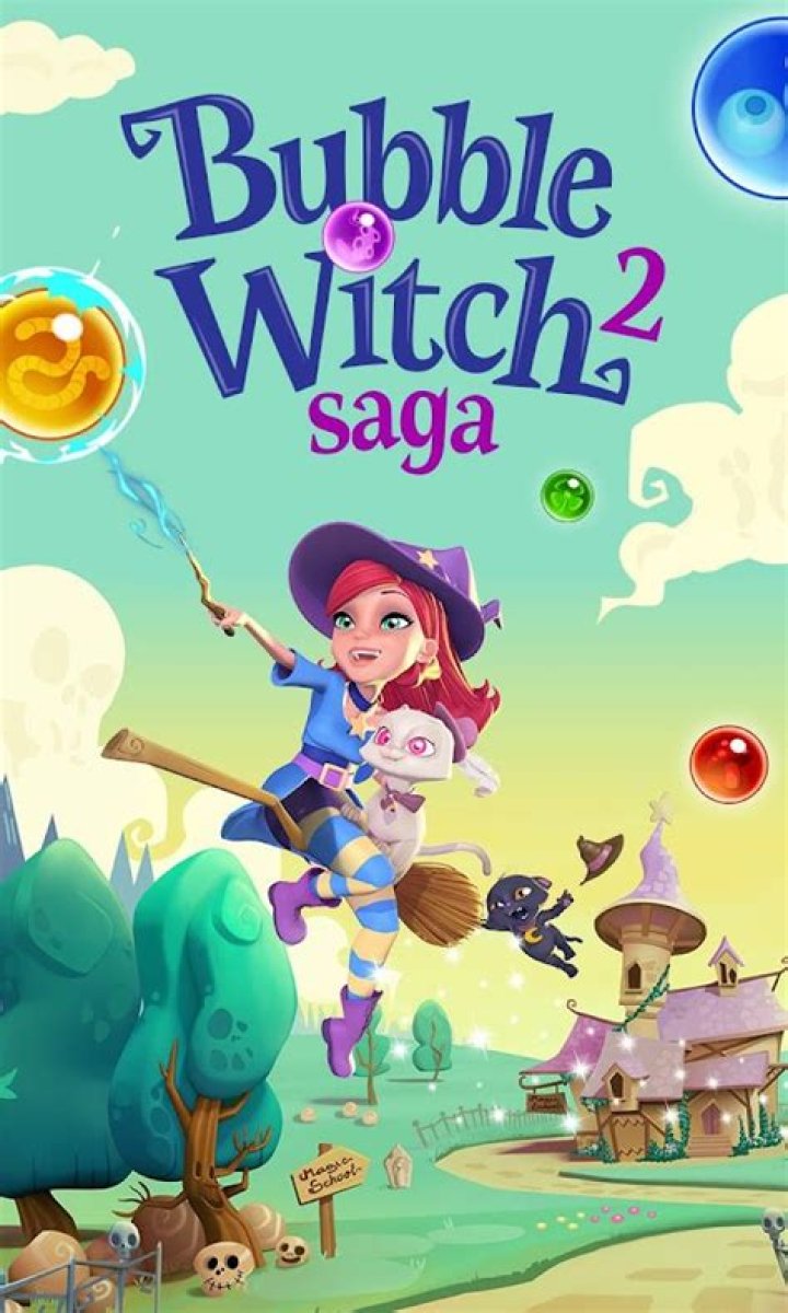 How do you play Bubble Witch Saga?