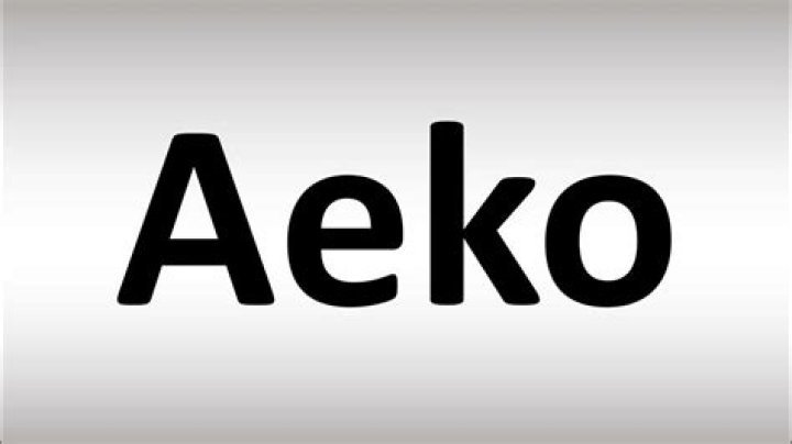 How do you pronounce AEKO?