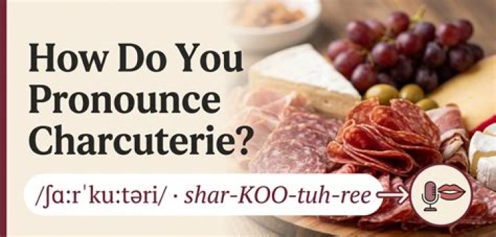 How do you pronounce charcuterie plate?