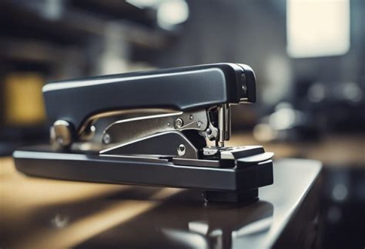 How do you put the spring back on a stapler?