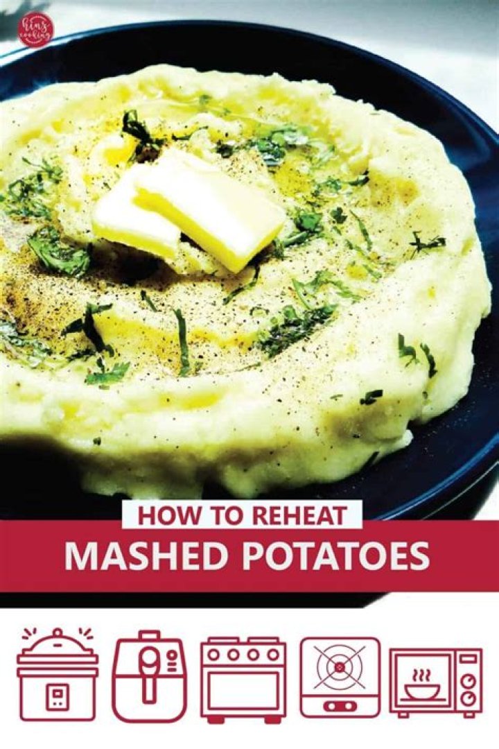 How do you reheat Wegmans mashed potatoes?