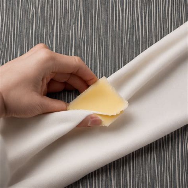 How do you remove dried butter stains?
