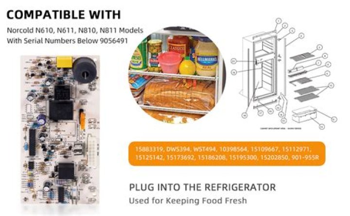 How do you reset a Norcold refrigerator with a magnet?