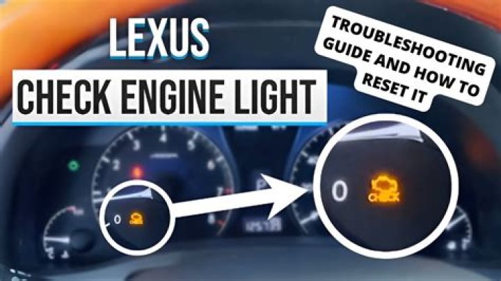 How do you reset the maintenance light on a 2013 Lexus ES 350?