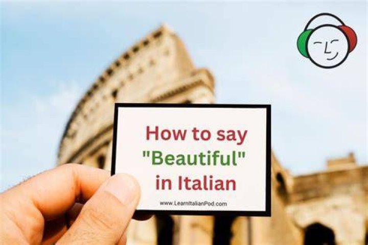 How do you say beautiful woman in Sicilian?