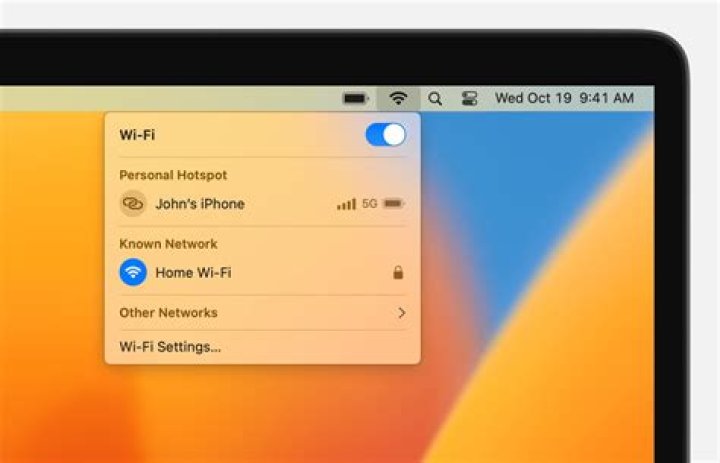 How do you scan for WiFi on a Mac?