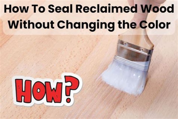 How do you seal cedar without changing color?