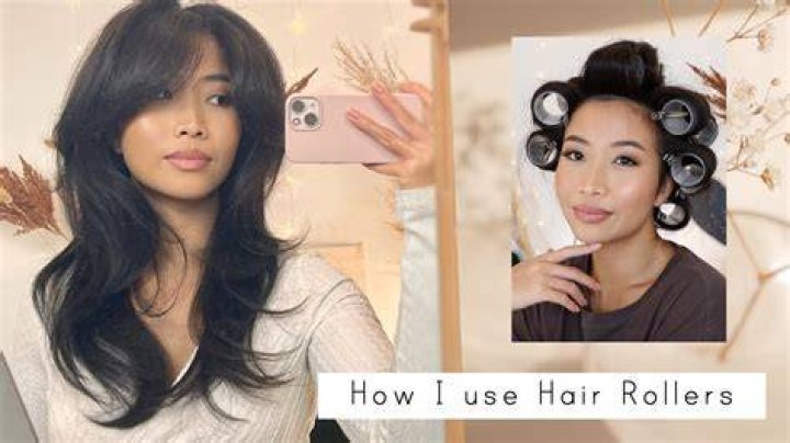 How do you secure hair rollers?